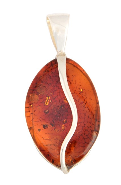 Go to product Cognac amber pendant Etno