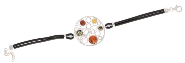 Go to product Mixed colors amber bracelet