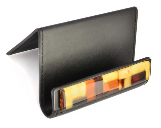 Przejdź do produktu Wizytownik (stojący) z bursztynową mozaiką