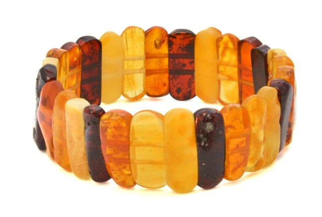 Go to product Mixed colors amber bracelet