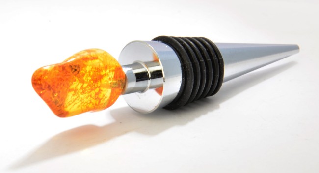 Przejdź do produktu Stoper do wina z cytrynowym bursztynem