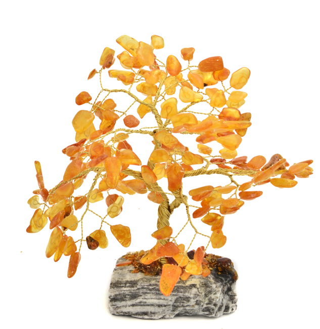 Go to product Yellow amber tree of good luck