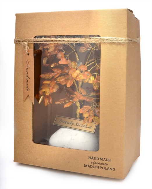 Go to product Yellow and cognac amber tree of good luck