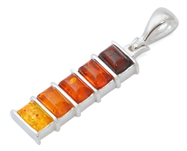Go to product Mixed colors amber pendant