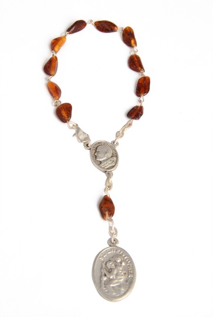 Go to product Cognac amber rosary