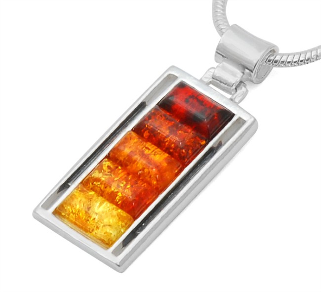 Go to product Mixed colors amber pendant