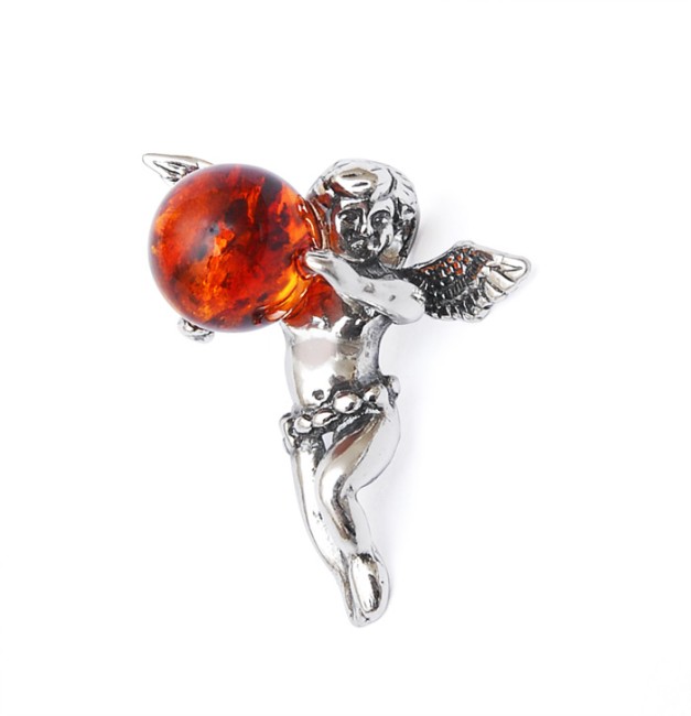 Go to product Cognac amber pendant Angel