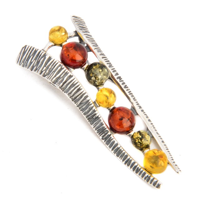 Przejdź do produktu Wisior z bursztynem w trzech kolorach